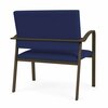 Lesro Newport Bariatric Chair Metal Frame, Bronze, OH Cobalt Upholstery NP1401